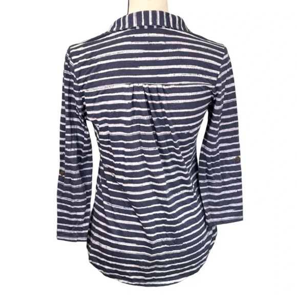 Eyelash Couture Striped Shirt - Picture 2 of 3